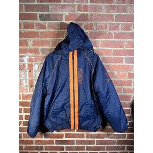 Vintage Y2k Starter Jacket University of Virginia UVA Cavaliers Blue Adult Large